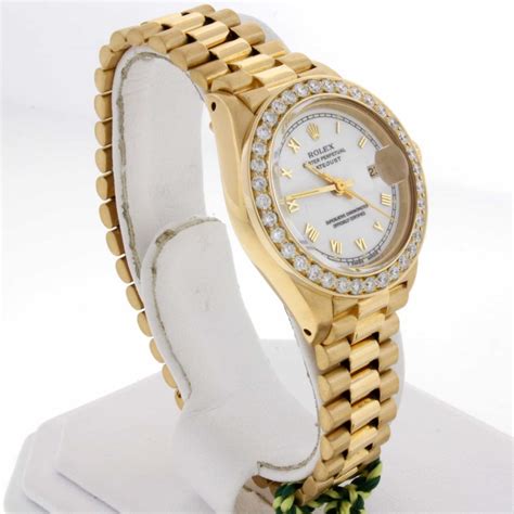 ladies yellow gold rolex|rolex 18k yellow gold crowns.